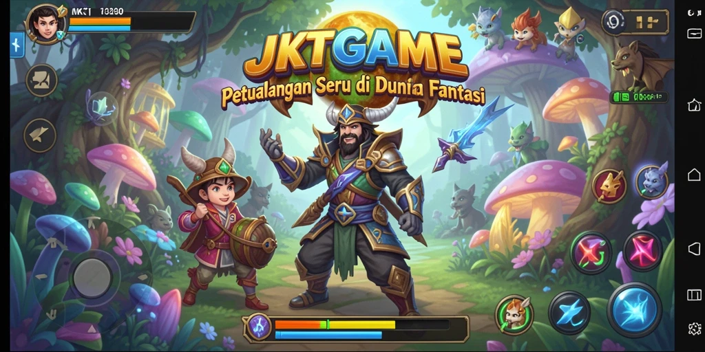 Penampilan menarik dari gameplay RPG JKTGAME dengan aksi seru.