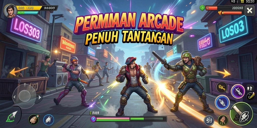 Screenshoot gameplay seru dari LOS303 yang menunjukkan aksi mendebarkan.